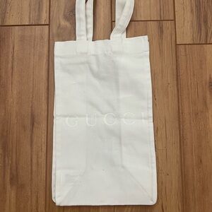 NEW Gucci Mini Cotton Tote in White